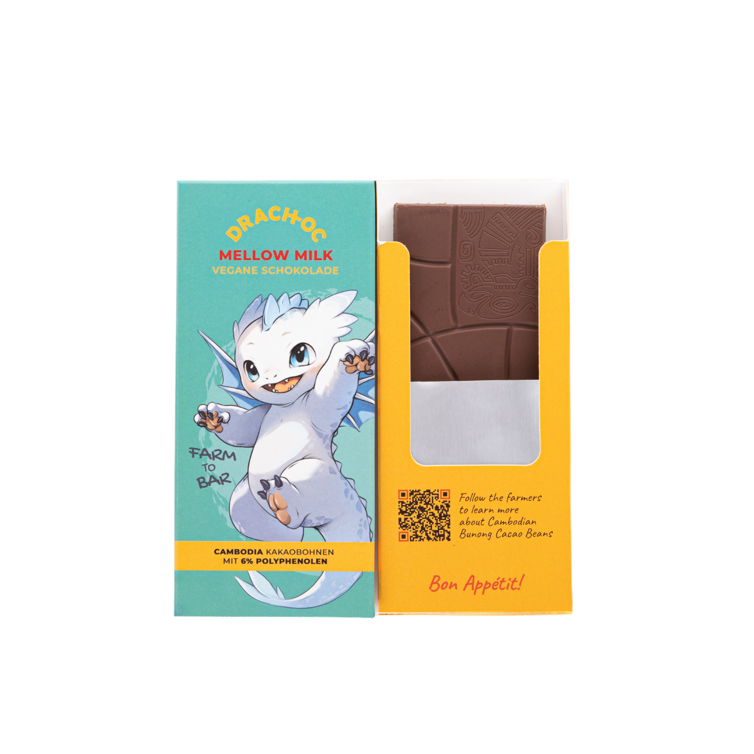 Vegane Schokoladentafel - Mellow Milk 40g