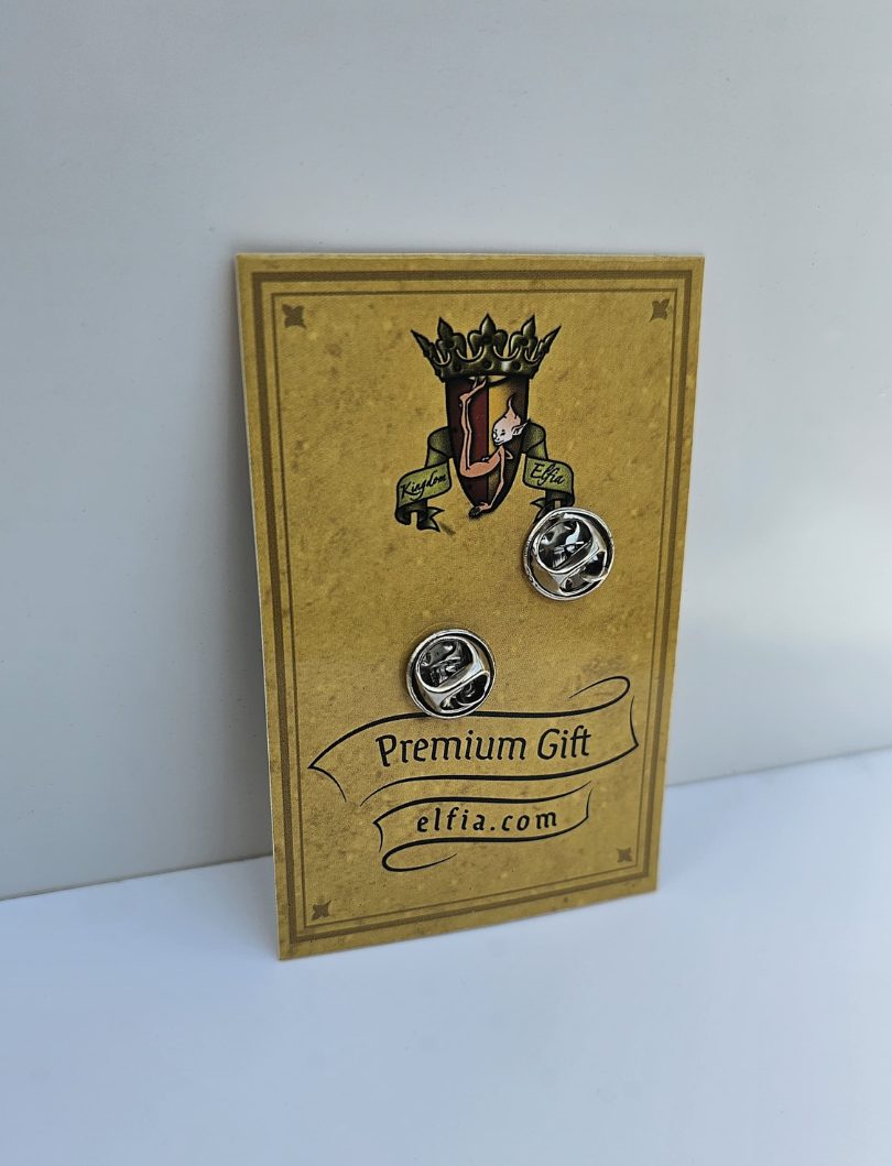 Crowned Elf Pin