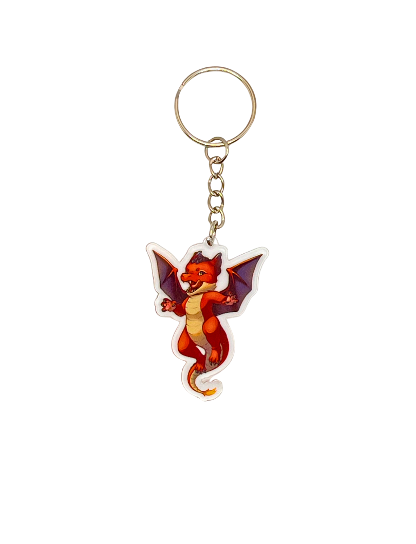 Riven – Dragon Keychain