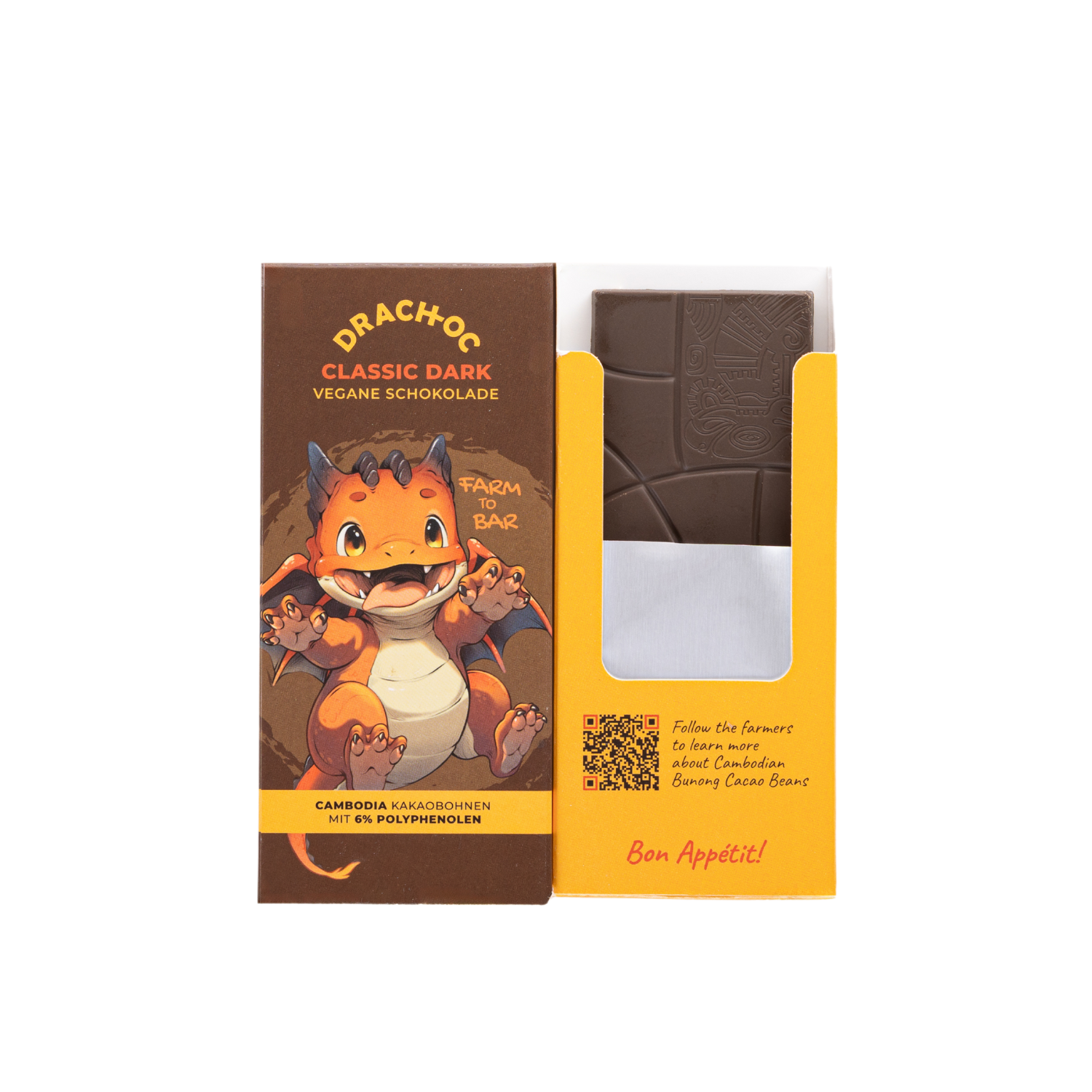 Vegan Chocolate Bar - Classic Dark 40g