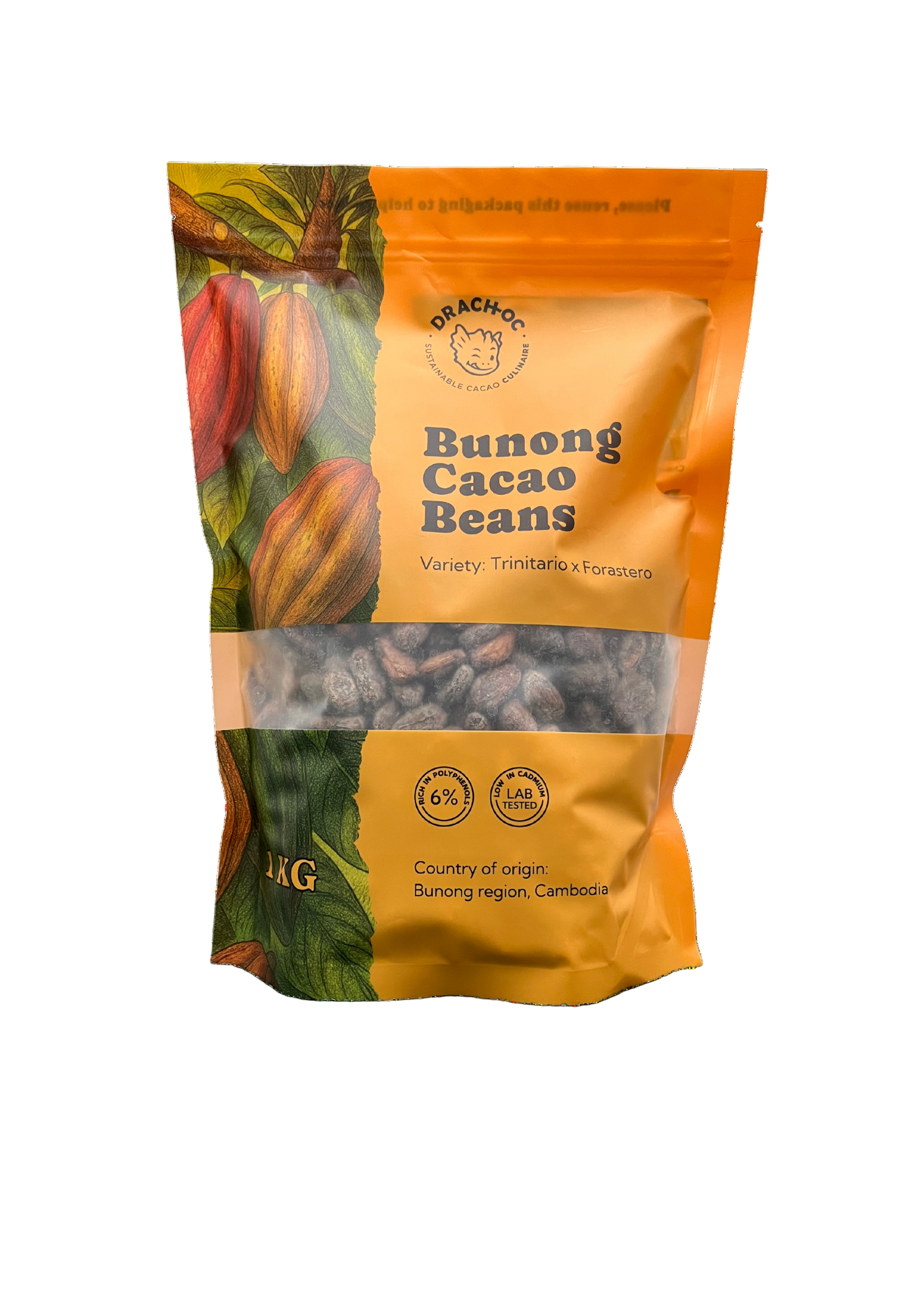Bunong Kakaobohnen 1kg