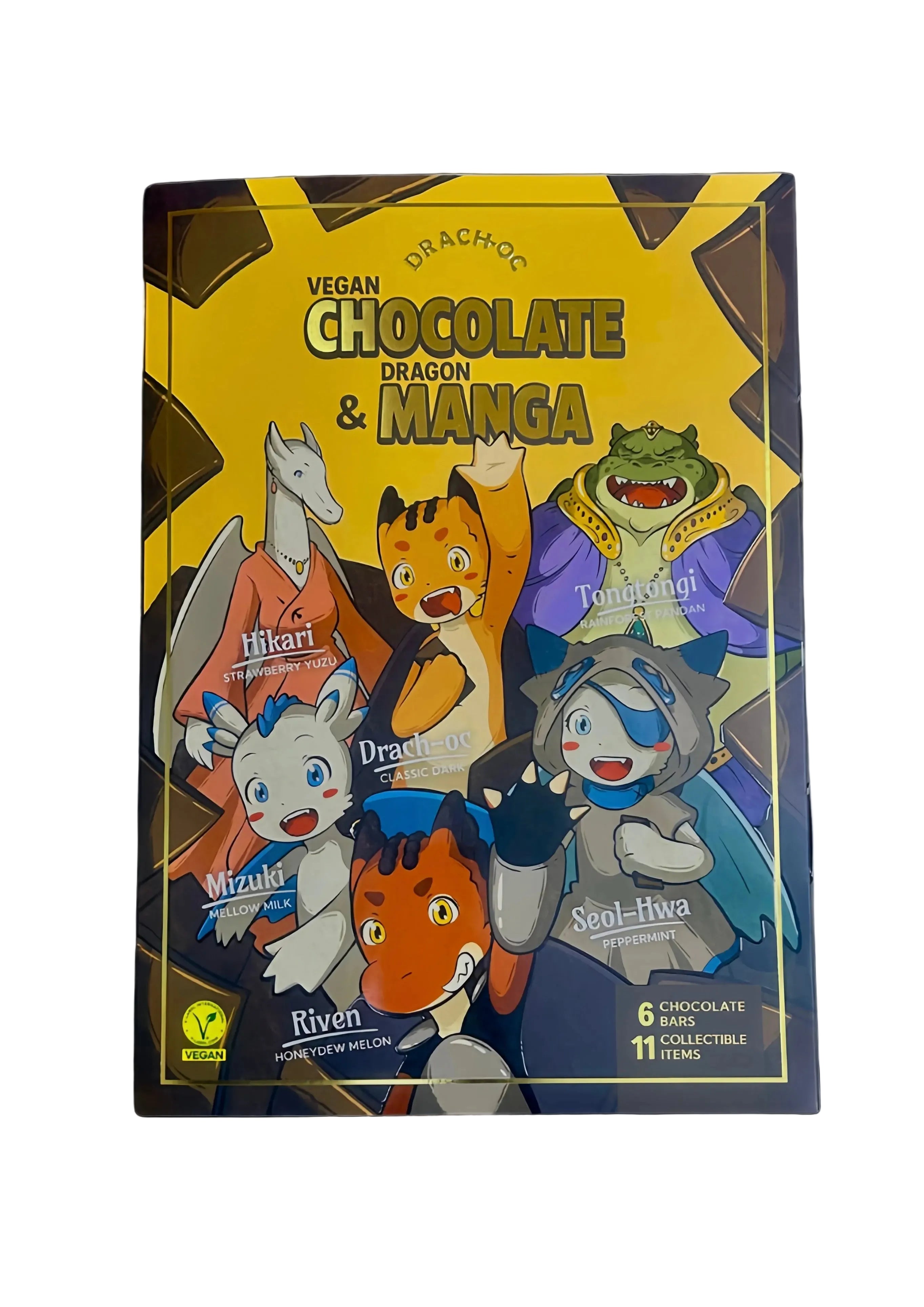 GIFT BOX - Vegan Chocolate & Dragon Manga