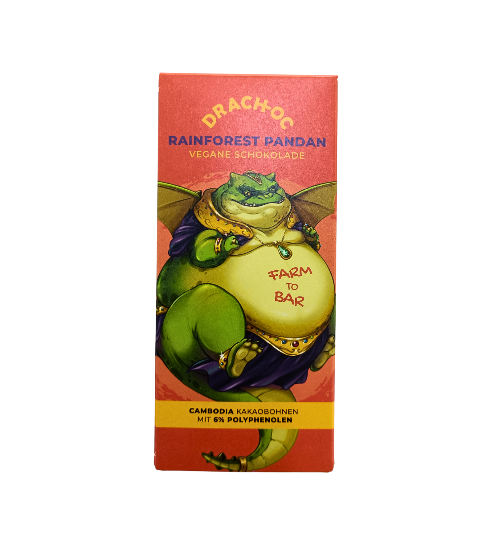 Vegan Chocolate 40g Bar - Pandan (Pre-order)