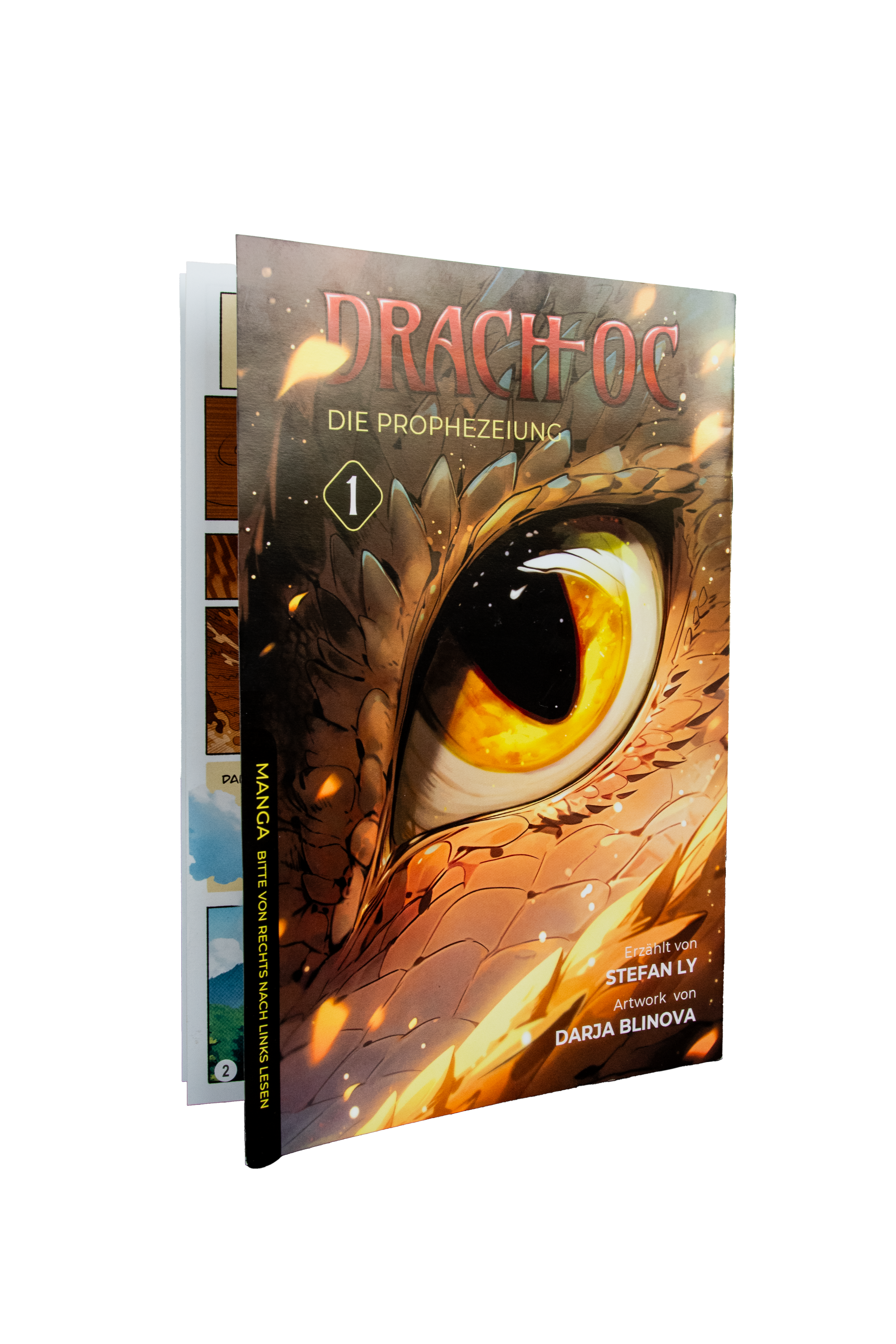 Drachen Schatztruhe mit Drach-oc Manga